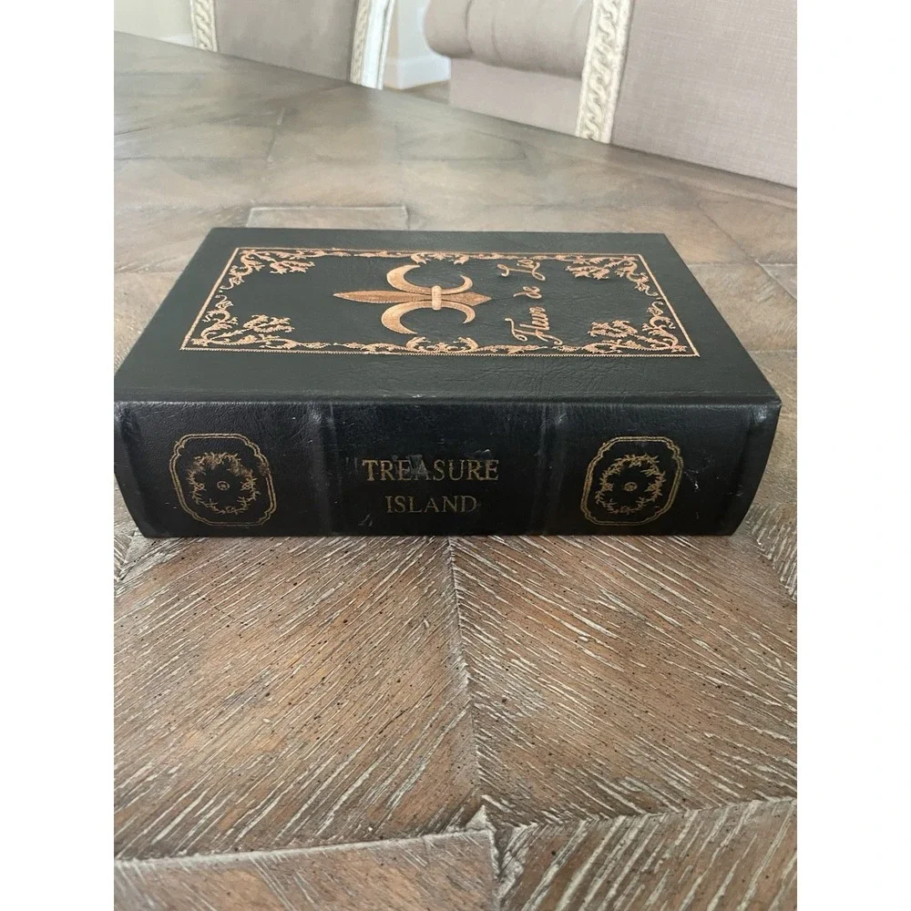 Vtg Wooden Book Box 